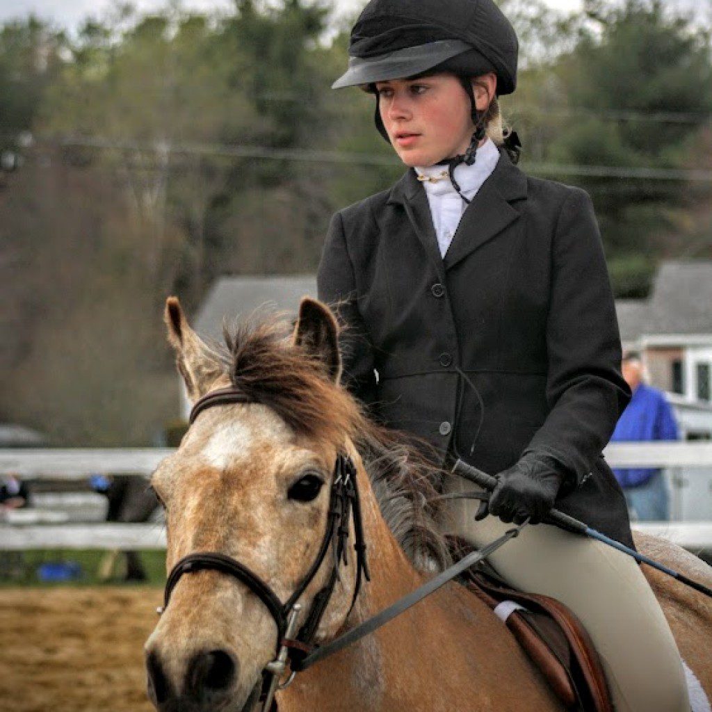 Starbuck and Keelin in the show ring