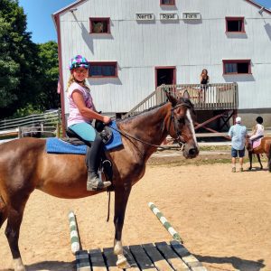 North Road Farm, Fremont NH runs Horse Riding Camp every year.