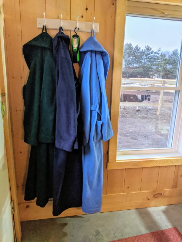 Shower robes