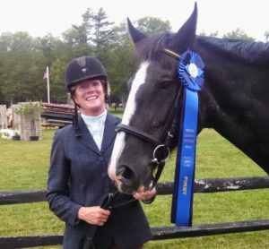 Jan & Chancellor win the coveted Resolute Jumper Classic 2015 NH Hunter/Jumper Summer Festival, Fieldstone Farm, Halifax MS