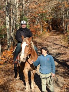 Graham Robin & rider trail