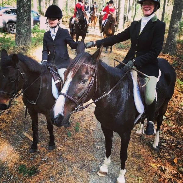 Jackie & Jan, Lady & Molly, Old North Bridge Hunt