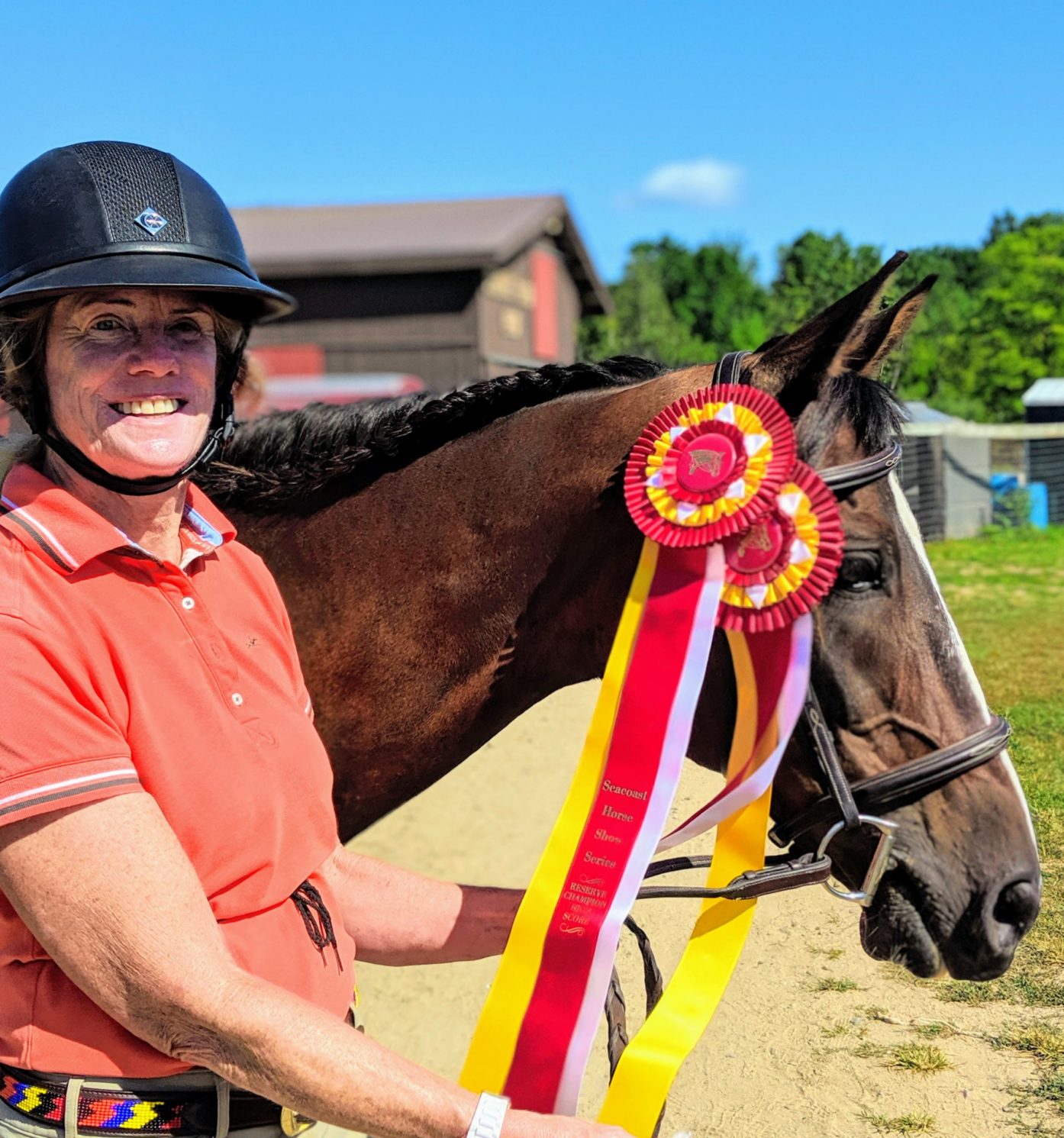 Jackie wins two R. Championships, Seacoast Series Hunter/Jumper shows