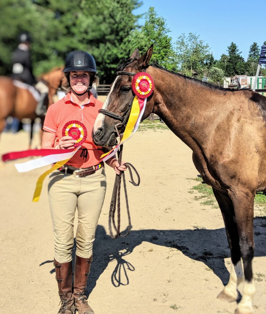 Jackie & Jan, year end reserve champion open jumpers